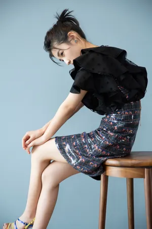 张子枫甜美小清新写真图片_5