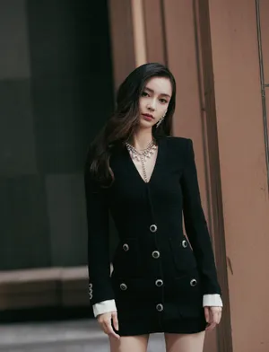 angelababy知性甜美写真图片_2
