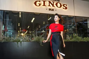 苏青率性优雅街拍图片_2