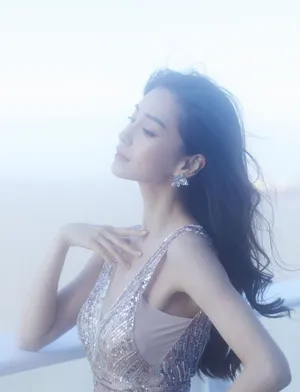 angelababy仙气长裙写真图片_2