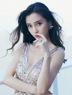 angelababy仙气长裙写真图片_8