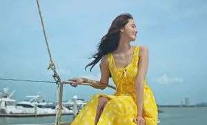 林允儿鹅黄少女私服图片_2