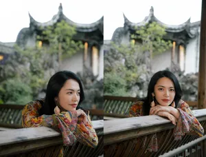 姚晨明艳靓丽写真图片