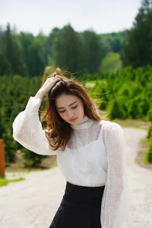徐璐清新田园风写真图片_3