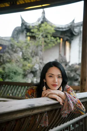 姚晨优雅文艺写真图片_3