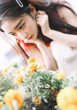 戚砚笛清新甜美写真图片_6