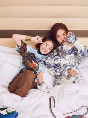 张雪迎王珞丹合体写真图片_2