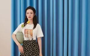 李沁简约清新时尚大片写真图片_8