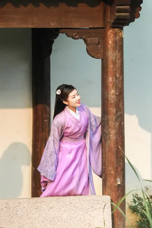 李兰迪甜美古装写真图片_1