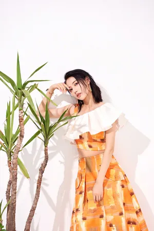董琦清新靓丽写真图片_2