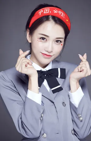 黄一琳清纯可爱制服写真图片_4