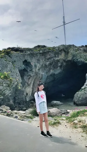 杜雨宸海边休闲唯美写真_5