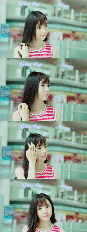 雨婷儿早期机场照图片_5
