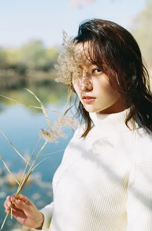 林源清新文艺秋季户外写真图片_6