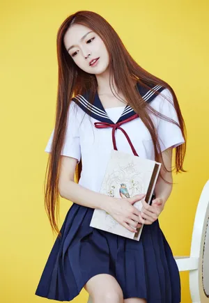 叶子淇可爱水手服写真图片_3