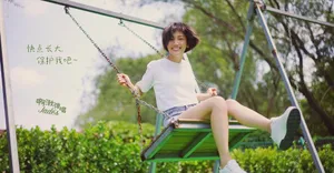 郑湫泓治愈系甜美写真_3