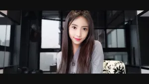 马梦乔可爱撩人图片
