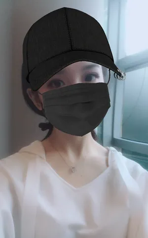 金雯昕呆萌可爱自拍照图片_2