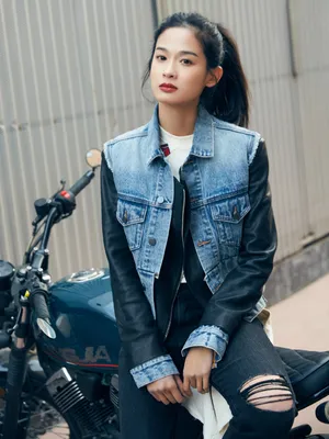 屈菁菁清新靓丽写真图片_3