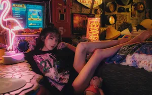 刘萌萌妩媚动人光影写真图片_7