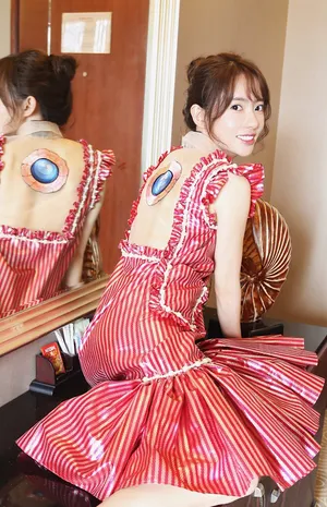 刘萌萌甜美可爱写真图片_2