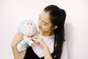 邓恩熙清纯甜美马尾写真图片_2