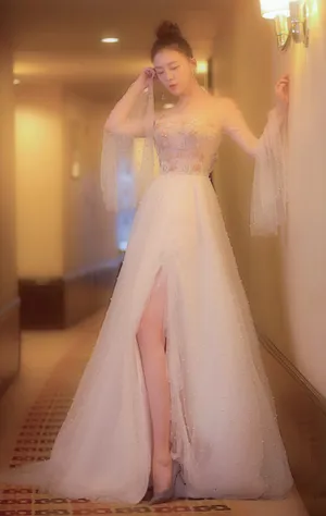 吕佳容性感礼服迷人写真图片_6
