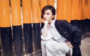 吕佳容酷帅秋日写真图片_5
