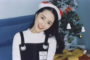 可爱清纯美女章乐韵圣诞图片_5