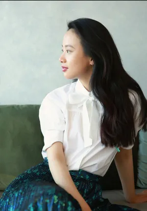 女演员李梦时尚活动照甜美写真_6