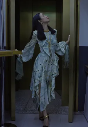 李梦性感个性写真图片_8