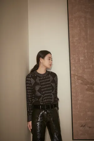 李梦摩登个性写真图片_2