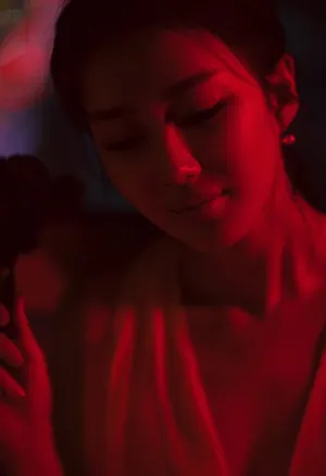 演员于子洋性感深v礼服写真_4