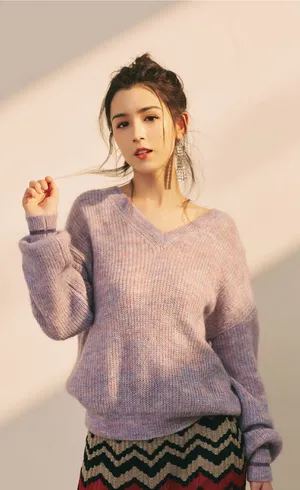 哈妮克孜甜美养眼时尚写真图片