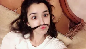 哈妮克孜性感酷帅写真图片_5