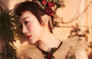 姜妍优雅唯美婚纱写真图片_7