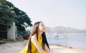 邱诗媛性感旅拍图片_2