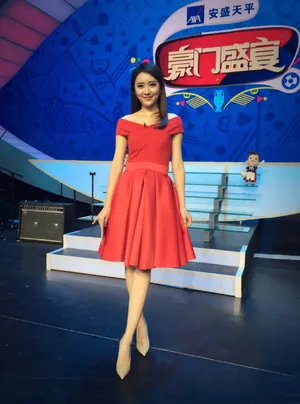 中央电视台主持人黄婷婷图片_3