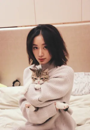 郭晓婷清新随性居家写真图片_4