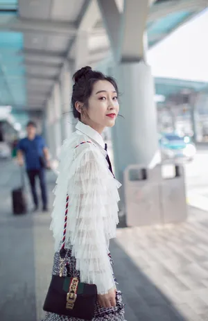 宣璐甜美机场照图片_5