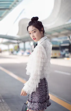 宣璐甜美机场照图片_6