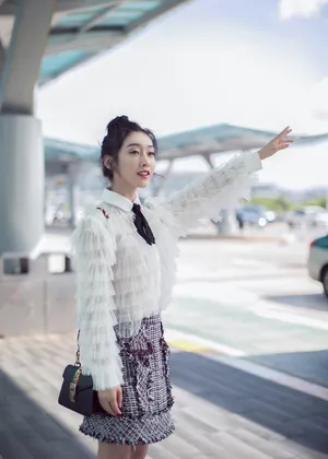 宣璐甜美机场照图片_7