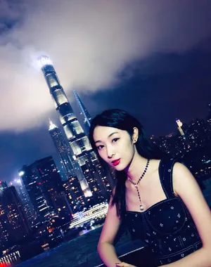 钟祺写真钟祺低胸礼服性感图片_4