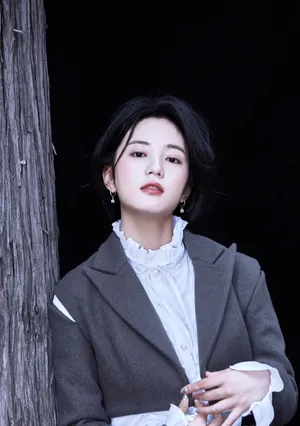 张雅钦复古风西装写真图片_2