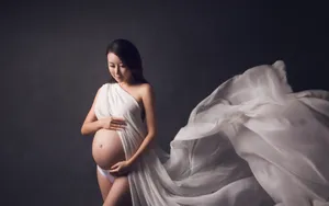 毛俊杰大胆人体孕妇照图片_2