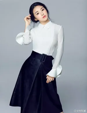 张含韵清纯甜美写真图片