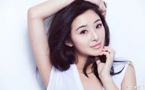 张含韵清纯甜美写真图片_3