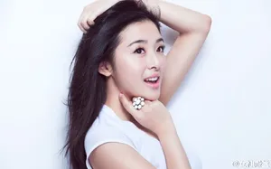 张含韵清纯甜美写真图片_4