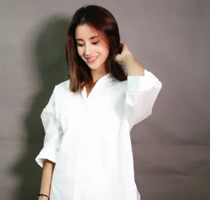 小龙女毛晓慧白衬衣写真图片_2