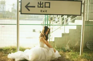 毛晓慧婚纱白裙性感写真图片_8
